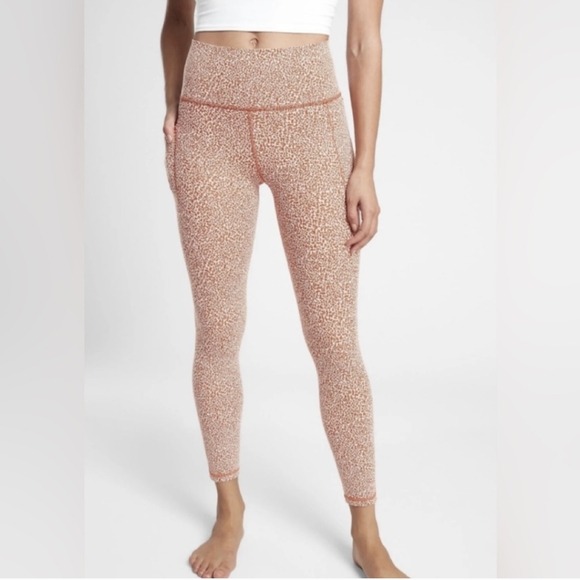 ATHLETA salutation stash pocket textured tights size XS - Picture 1 of 9